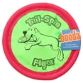 thumbnail image 4 of Petmate Booda Tail Spin Flyer Big Daddy Frisbee Dog Toy, Large, Multicolor, Pack of 1, 4 of 5