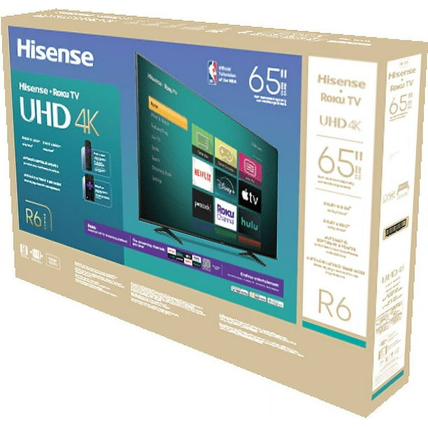 Hisense 65 4K UHD Roku Smart TV for Office Breakroom - Walmart
