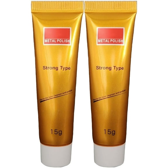 New Metal Polishing Paste, Ultimate Metal Polishing Cream, Multifunction Rust Remover for Stainless Steel Brass, Metal Polishing Cream 2PCS