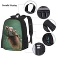 thumbnail image 3 of Disketp Squirrel Mochila Estampada de Gran Capacidad con Lonchera y Estuche, Set de 3 Piezas para Estudiantes, 3 of 7