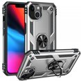 thumbnail image 6 of Entronix Heavy Duty Case Designed for iPhone 13 Mini, Rotating Ring Protective Cover, Silver, 6 of 6