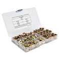 thumbnail image 3 of Kit d'Assortiment d'Écrous à Rivet en Acier au Carbone 150Pcs Robuste et Polyvalent pour les Industries Chimiques pour les Meubles pour les Usines pour l'Automobile, 3 of 8