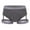 Grey, variant on Men's Workday Underwear Thin Ice Silk Summer Low Waist Men's Underwear Briefs Comfortable Design for Night Club Wear Black L
