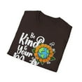 thumbnail image 5 of Be Kind To Earth, Gildan Unisex Softstyle T-Shirt, Graphic Tee, S-3XL, 5 of 6