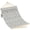 Light Gray Stripe, variant on Double Quilted Hammock with Spreader Bar, 12FT, Detachable Pillow, 2-Person | -polyester blend, UV-resistant, quick-dry, 450lbs, for patio/backyard/poolside, Red-Yellow Stripe