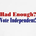 thumbnail image 3 of CafePress - Vote Independent Sweatshirt - Crew Neck Sweatshirt, 3 of 4