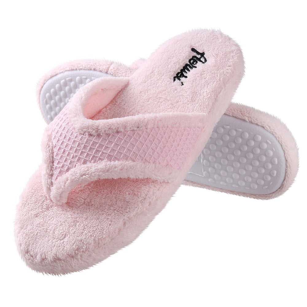 Women’s Indoor Memory Foam Slippers – Cozy Slip-On House Shoes with Non-Slip Sole for Everyday Comfort