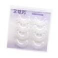 thumbnail image 4 of Pestañas postizas,Pestañas postizas blancas para cosplay,Pestañas de colores para Halloween,Pascua,herramientas de maquillaje,Pestañas blancas de aspecto natural para fiesta de, 4 of 8