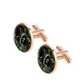 thumbnail image 2 of Raccoon Stylish Dress Shirt Cufflinks & Clip Set - Stainless Steel, Formal Occasions, 2 of 6