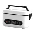 thumbnail image 3 of Fiambrera eléctrica inalámbrica de 1,2 l con calefacción para camping y pícnic al aire libre. Blanco, 3 of 9