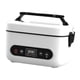 thumbnail image 3 of Fiambrera eléctrica inalámbrica de 1,2 l, calentador de alimentos para comidas de oficina y picnics al aire libre. Blanco, 3 of 9