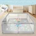 thumbnail image 2 of Parque infantil para bebés y niños pequeños Besuhot con puerta 50 x 50 pulgadas, 2 of 5