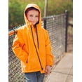 thumbnail image 4 of Kid's Core Rain Jacket, Lava Orange, 4 of 4