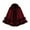 #0266-Wine, variant on Sokhug Faux Mink Fur Shawl Wraps for Women Winter Fall Belt Elegant Cape Warm Cozy Solid Furry Poncho Shawl Cardigan