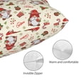 thumbnail image 5 of Salouo cute Santa with Gifts Pattern Pillow Cases,1PC Pillow Covers with Envelope Closure Decorative Pillow Case for Bed Couch,Pillows Not Included-20"x30", 5 of 6