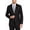 Black, variant on Men's Extreme Slim Fit Wool Blazer Luxury Sport Coat