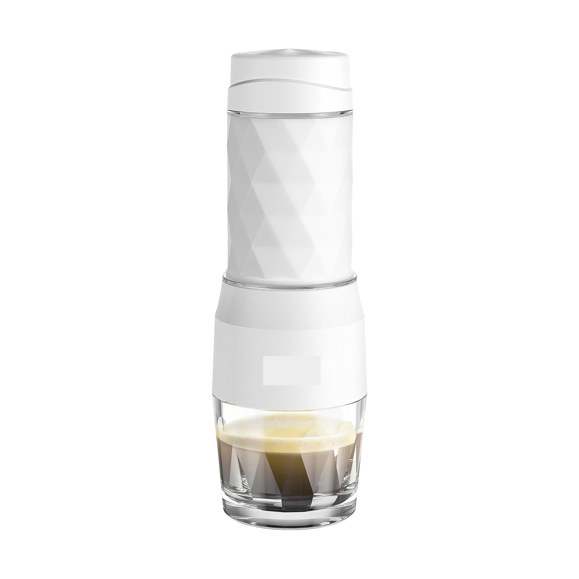 Portable Coffee Maker Espresso Machine Hand Press Capsule Ground Coffee Brewer Portable For Travel And Picnic , Removable Reservoir
