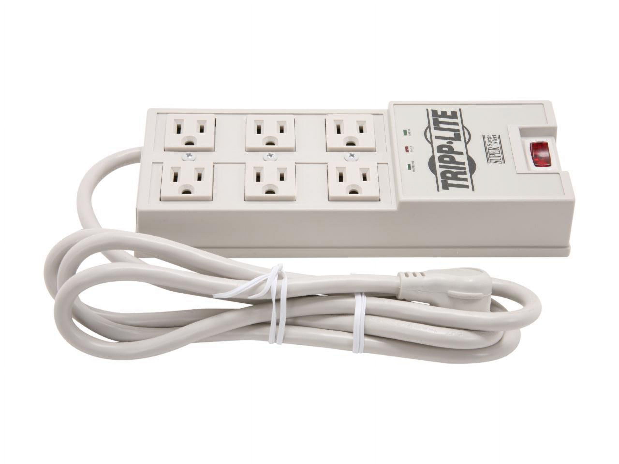 Tripp Lite Protect It! 6-Outlet Super Surge Alert Protector, 2420 Joules