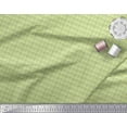thumbnail image 3 of Soimoi Tissu Poly Georgette Triangle Petit Imprimé Tissu de Couture au Mètre 52 Pouces de Large, 3 of 3