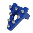 thumbnail image 4 of Placa de pedal de freno shamjiam CNC Universal azul shamjiam Consejos de placa de pedal de freno, 4 of 8