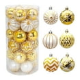 thumbnail image 2 of Fiudx Adornos Navideños de Caramelos, Tarros de Caramelos con Purpurina, Diseño Vintage, Adornos Colgantes Brillantes, Decoración para El Árbol de Navidad, Accesorios para Fiestas, Juego de 30 Piezas, 2 of 7