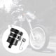 thumbnail image 5 of Depósito de líquido de frenos de aluminio para motocicleta, compatible con Kawasaki. Negro, 5 of 9