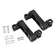 thumbnail image 5 of Extensiones de estriberas Cola para motocicleta ajustables duraderas izquierda y derecha color negro, 5 of 8