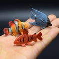 thumbnail image 4 of BRIGHTFUFU 12pcs mini océano animal tropical peces figura modelo preescolar niños juguetes educativos, 4 of 8