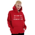 thumbnail image 3 of For A Second Bored Me EKG Humor Hoodie Sweatshirt Women Men Brisco Brands S, 3 of 6