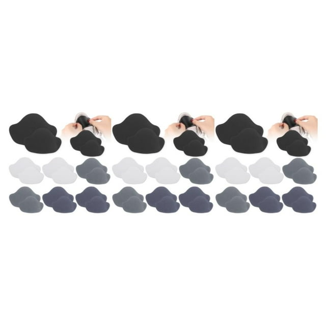 QualitChoice 16 Pcs Patch de Réparation de Talon Artisanal Exquis pour Chaussures Texture Douce et Longue 3Ensemble