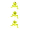 thumbnail image 4 of QualitChoice False Bait Surface Lure Low-Resistant Strong Toughness Steel Wire Baffle Bionic Fishing Tools Simulated Fish Scale Pattern Fluorescent Yellow 3Set, 4 of 6