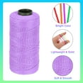 thumbnail image 4 of Uxcell Nylon String Twisted Mason Line Twine for DIY Projects Gardening Gift Wrapping Light Purple, 4 of 6