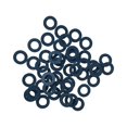 thumbnail image 4 of De Sello De La Junta Del Tapón De Drenaje Del Aceite Del Motor De 100 Piezas 20x12x2.5mm - Negro + Gris Baoblaze arandelas de aceite del motor, 4 of 8