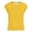 A-Yellow680, variant on Bobifish Little Girls T Shirts Short Sleeve Crew Neck Tees Solid Color Plain Print Summer Basic Girls Kids Children Tops
