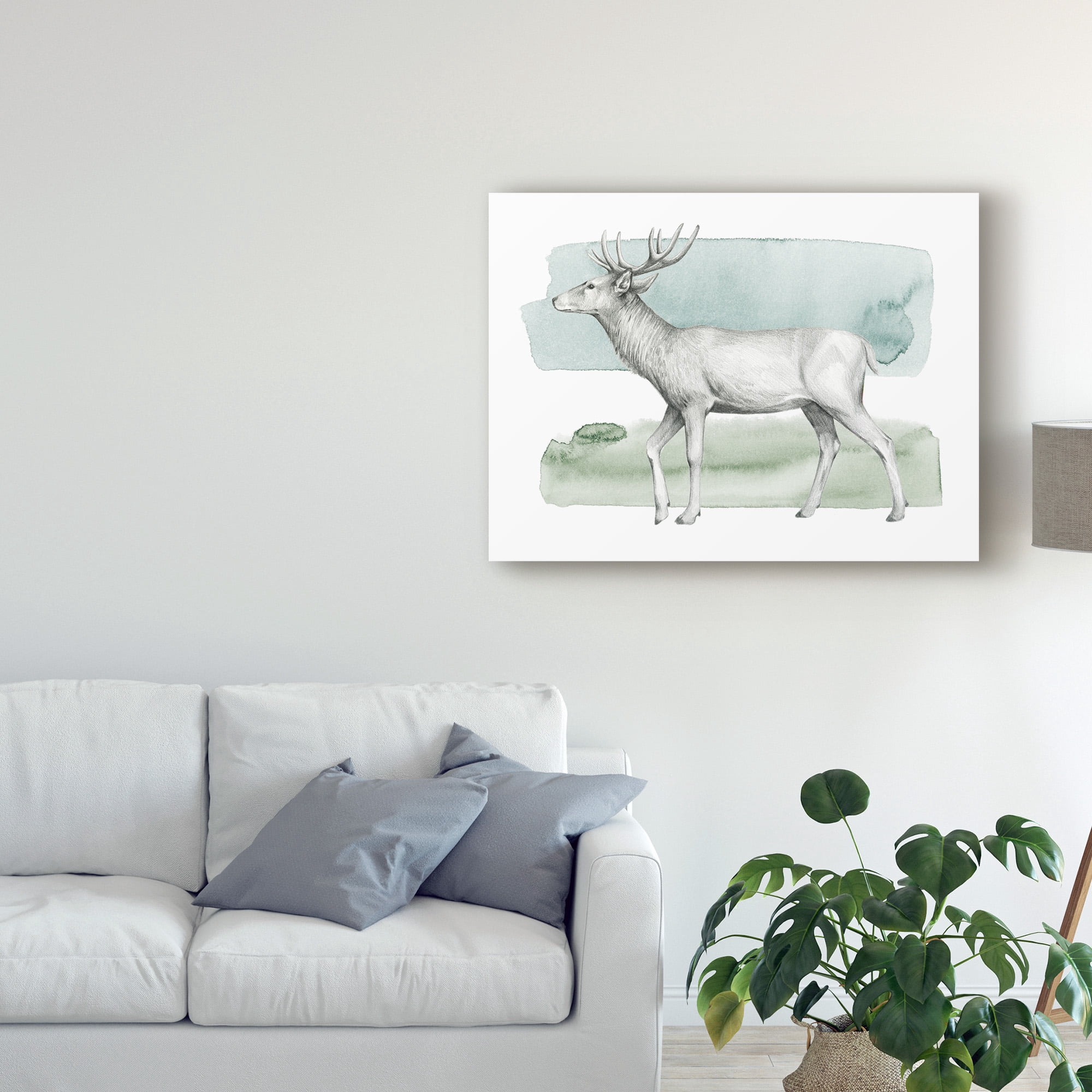 Trademark Fine Art 'Animal IV' Canvas Art by Grace Popp