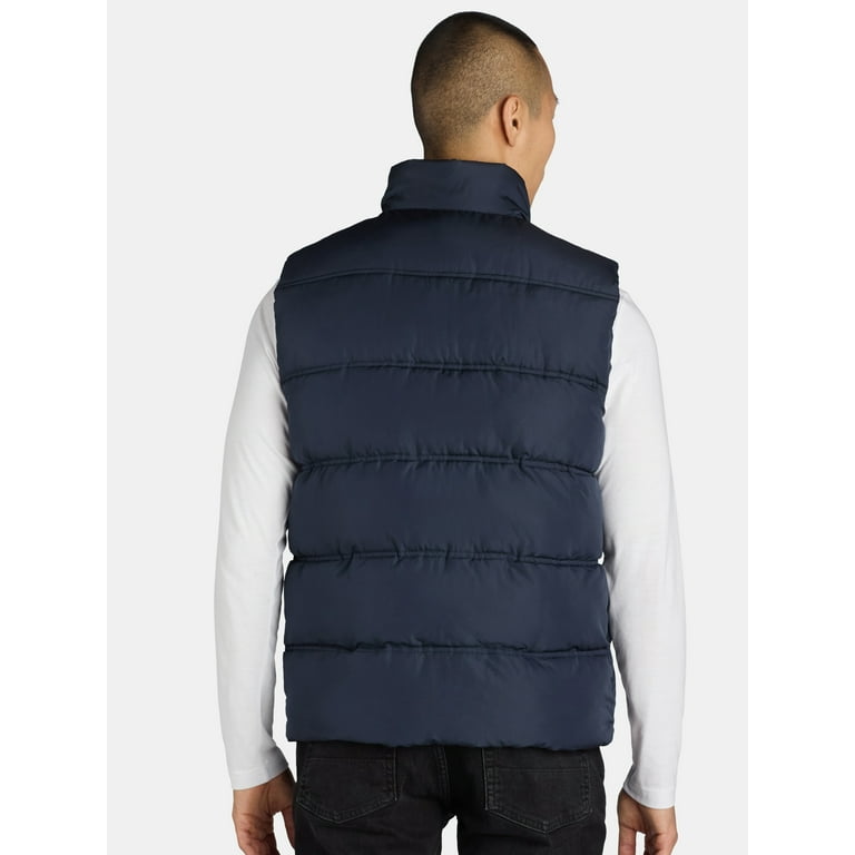 Big Chill Men's Quilted Puffer Vest with Pockets, Sizes M Big Chill Men's Quilted Puffer Vest with Pockets, Sizes M