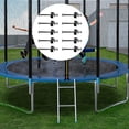 thumbnail image 2 of 12x Replace Trampoline Screw Portable 6mm Universal Detachable Plated Fix Screws Outdoor Sport Steel Trampolines Part Components, 2 of 7