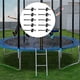 thumbnail image 4 of Tornillo de Trampolín de Repuesto Naiovety 12 Uds Fijación Universal Desmontable Accesorios de Acero, 4 of 6
