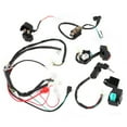 thumbnail image 3 of Kit De Arnés De Cableado Del Motor De Arranque Eléctrico De La Bobina De Encendido Del Interruptor Del Manillar Apto Para 50cc 110cc 125cc PIT Quad Dirt Bike ATV, 3 of 8