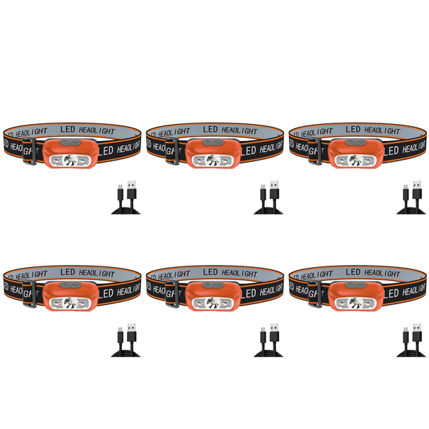 Linterna Faro XPE LED Faro Induccion Onda Impermeable 300lm Pesca Naranja Likrtyny Para estrenar