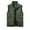 Army Green, variant on BiZtdJrK Casual Vests for Mens Lightweight Sleeveless Zip Up Cargo Vest Outdoor Work Hiking Travel Golf Vest with Pockets Today'S Sales Of The Day Khaki L