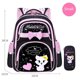 thumbnail image 4 of New Primary PU leather School Bag 2024 Fashion Cute Girls With Cute Cat Orthopaedic Waterproof Backpack, 4 of 4