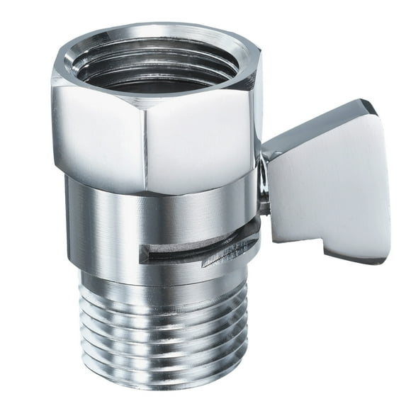 Shower Shut Off Valve, G1/2 Brass Shower Flow Control Valve,Water Flow Control Valve Regulator