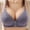 Purple, variant on Samickarr Wireless Support Bras for Women Full Coverage Gathered Up Lingerie Dot Minimizer Bras Thin Breathable Adjustable Shoulder Strap Daily Bralettes