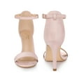 thumbnail image 4 of BLISSFUL STEP Women Ankle Strap Heel Stiletto High Heels Sandals Pink 7.5, 4 of 4