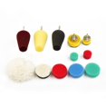 thumbnail image 3 of Ensemble de 13 Pcs de kit de Polissage, Cirage, Éponge de Polissage, Embout de Perceuse Réutilisable 0.5-1 Pouce, 3 of 4