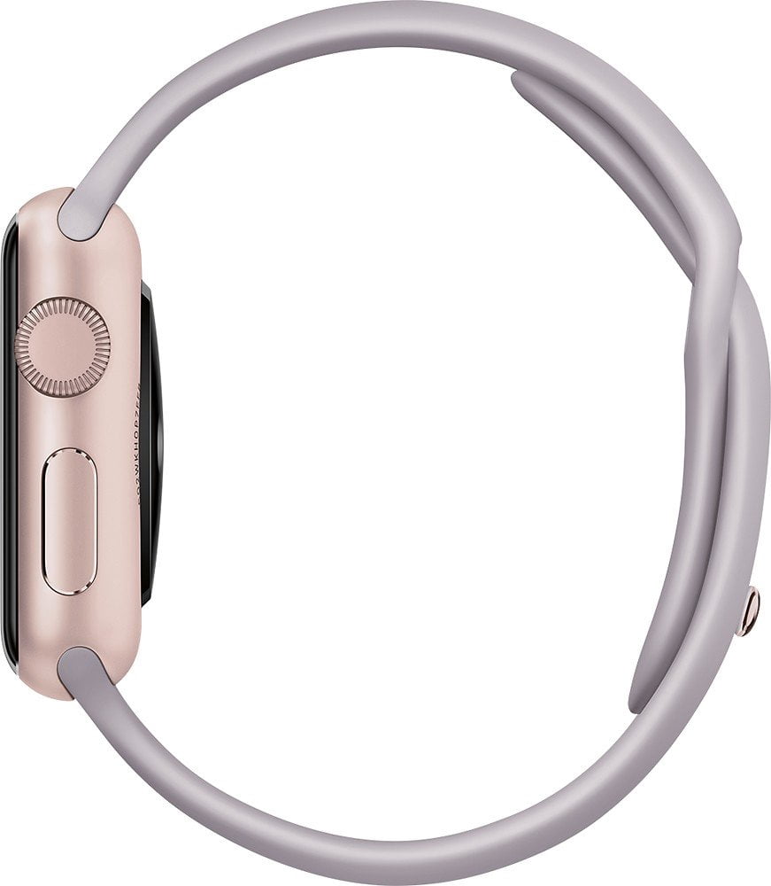 apple watch rose gold lavender sport band