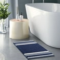 thumbnail image 2 of Mainstays Performance Foam Noodle Bath Rug, 20" x 32", Navy, 2 of 9