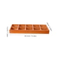 thumbnail image 2 of HINTRMENT 1Pcs Large Storage Box Brown Wood Multifunctional Storage for Office Use, 2 of 8