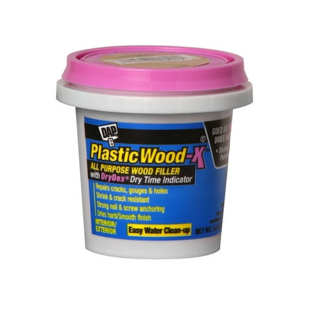 Plastic Wood-X Latex Filler with DryDex Dry Time Indicator, 5.5